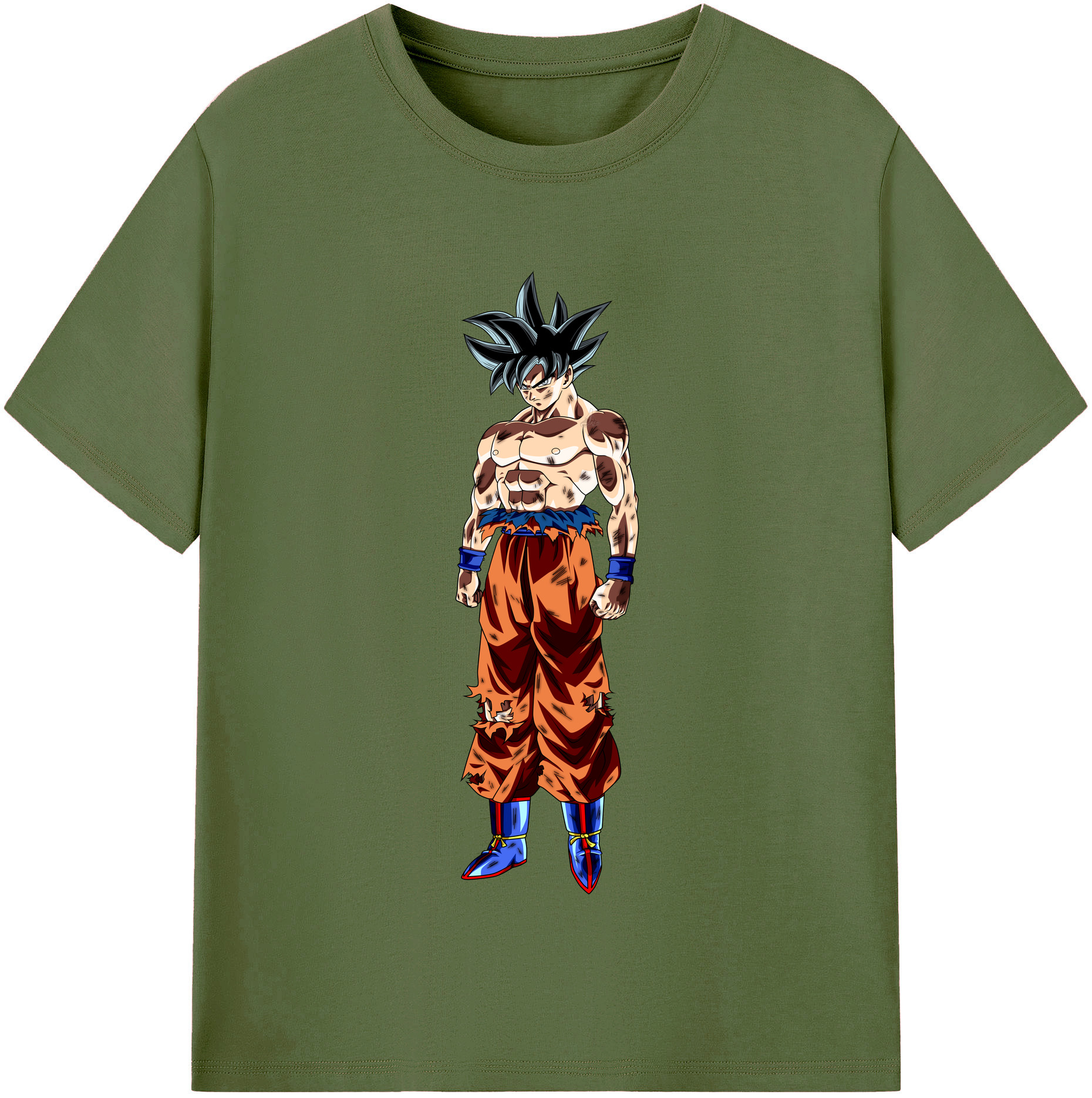 （画像用） ドラゴンボール 孫悟空（そん ごくう）Son Goku カカロット DRAGON BALL Kakarotto 綿100％半袖Tシャツ（フロントプリント）